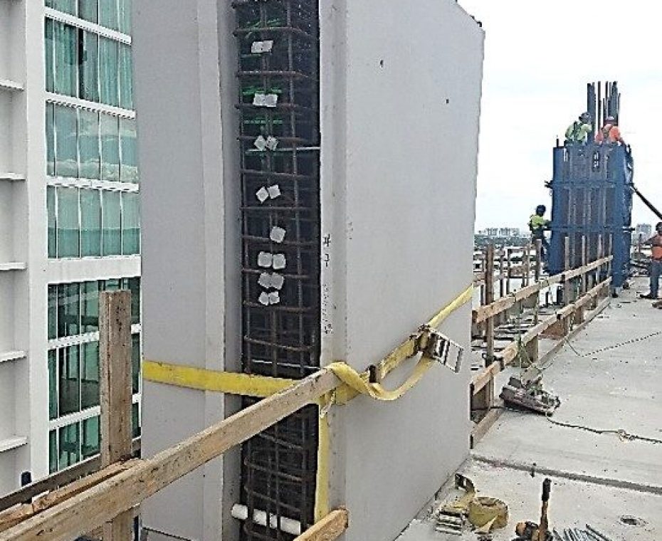 One Thousand Museum Construction Exoskeleton Architectural Form GFRC Permanent Formwork